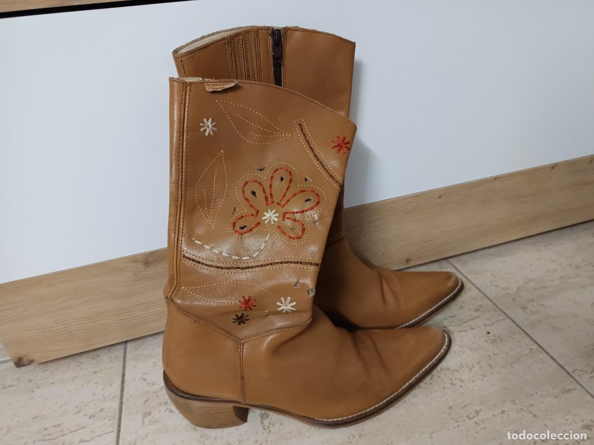 Vintage: BOTAS MUSTANG SIZE 39 DE PIEL - Foto 22
