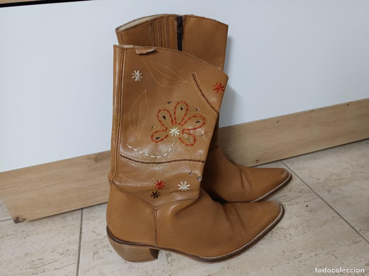 Vintage: BOTAS MUSTANG SIZE 39 DE PIEL - Foto 23