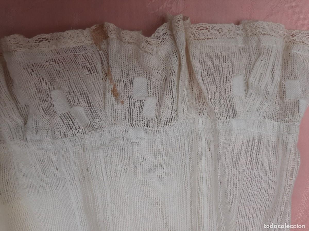 Vintage: FALDON DE ALGODON CON ENCAJE - Foto 4