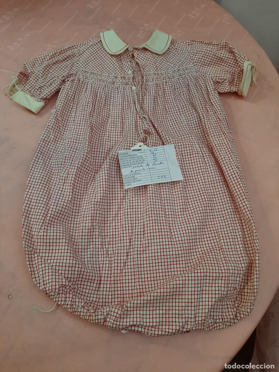 Vintage: PELELE DE ALGODON DE PUNTO SMOC - Foto 2