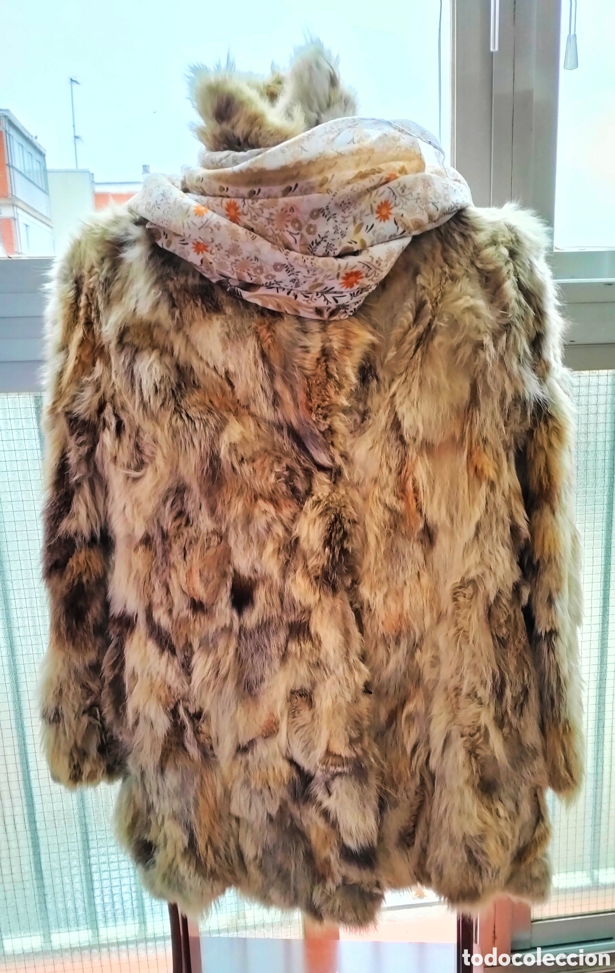 Vintage: Abrigo chaquet&oacute;n de pelo natural. - Foto 4