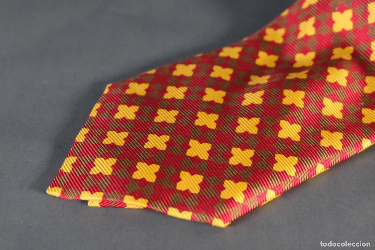 Vintage: Corbata 100% seda Burberrys - Foto 3