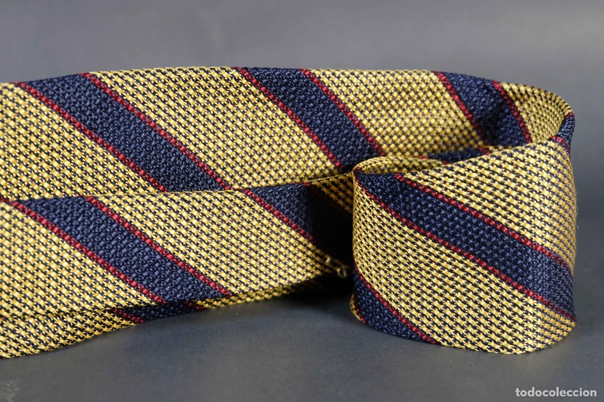 Vintage: Corbata 100% seda Burberrys - Foto 8