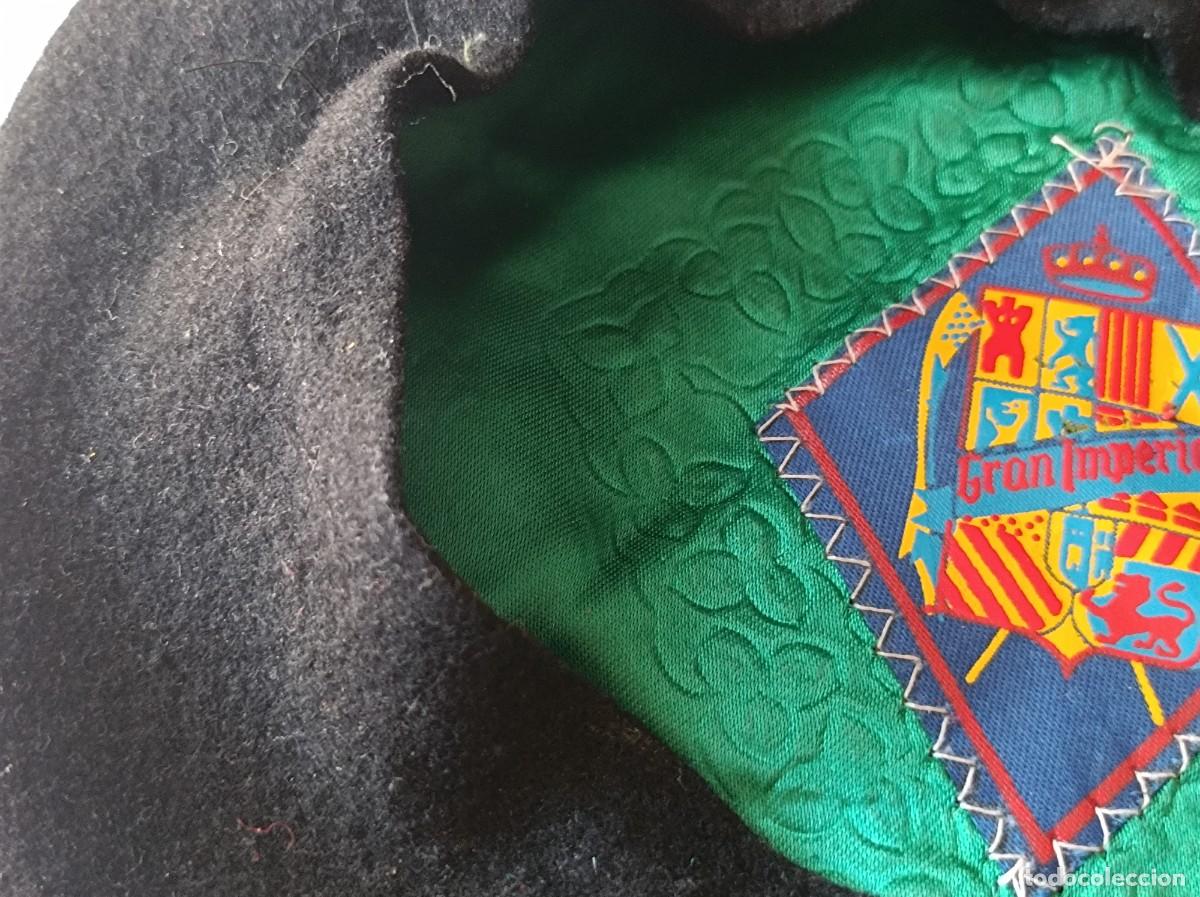 Vintage: BOINA NEGRA MARCA GRAN IMPERIO - Foto 5