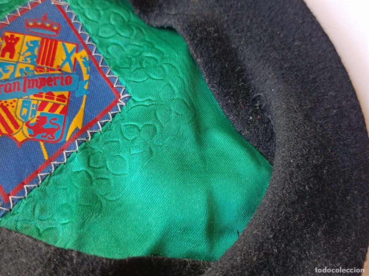 Vintage: BOINA NEGRA MARCA GRAN IMPERIO - Foto 7