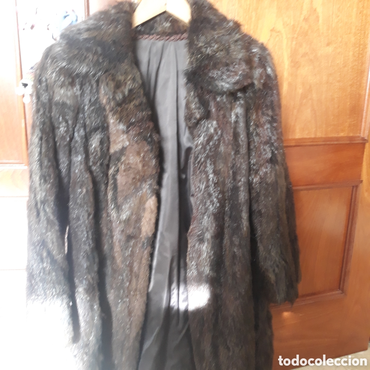 Vintage: Abrigo de piel vintage de mujer - Foto 1