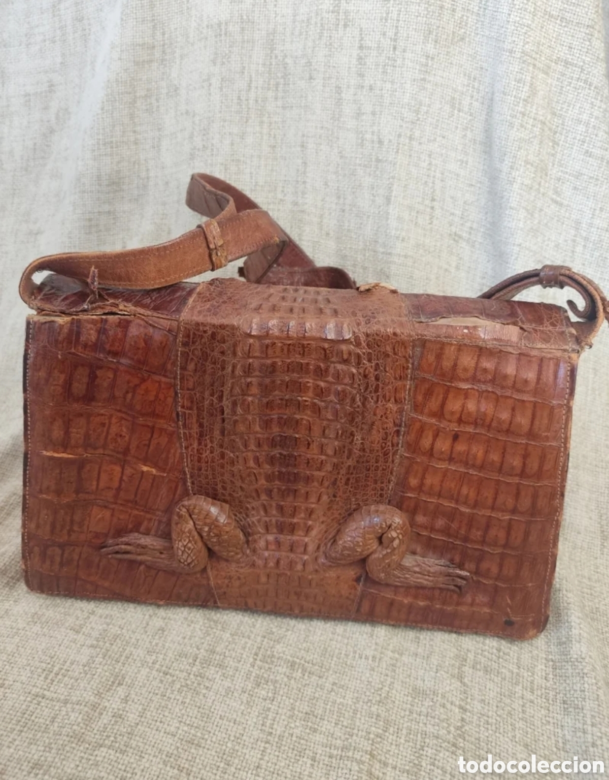 Vintage: Bolso vintage cocodrilo - Foto 5