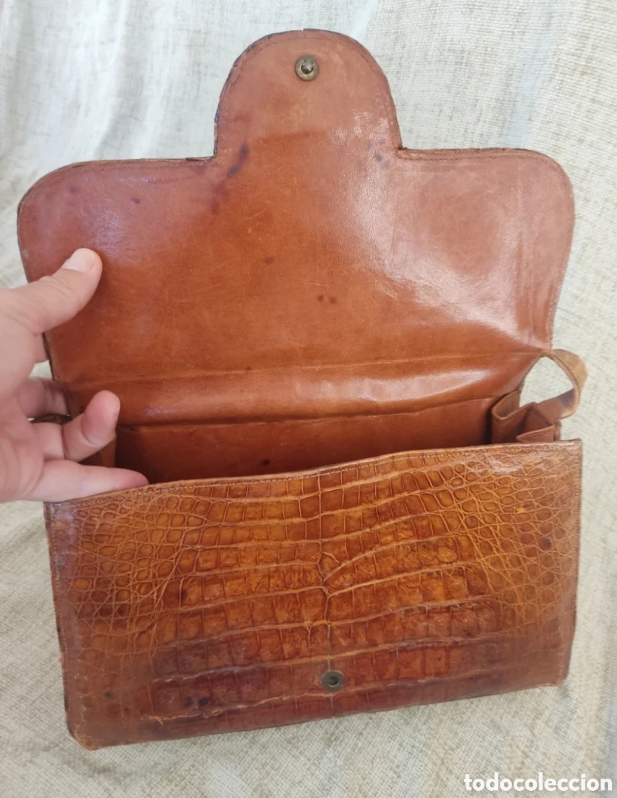 Vintage: Bolso vintage cocodrilo - Foto 7