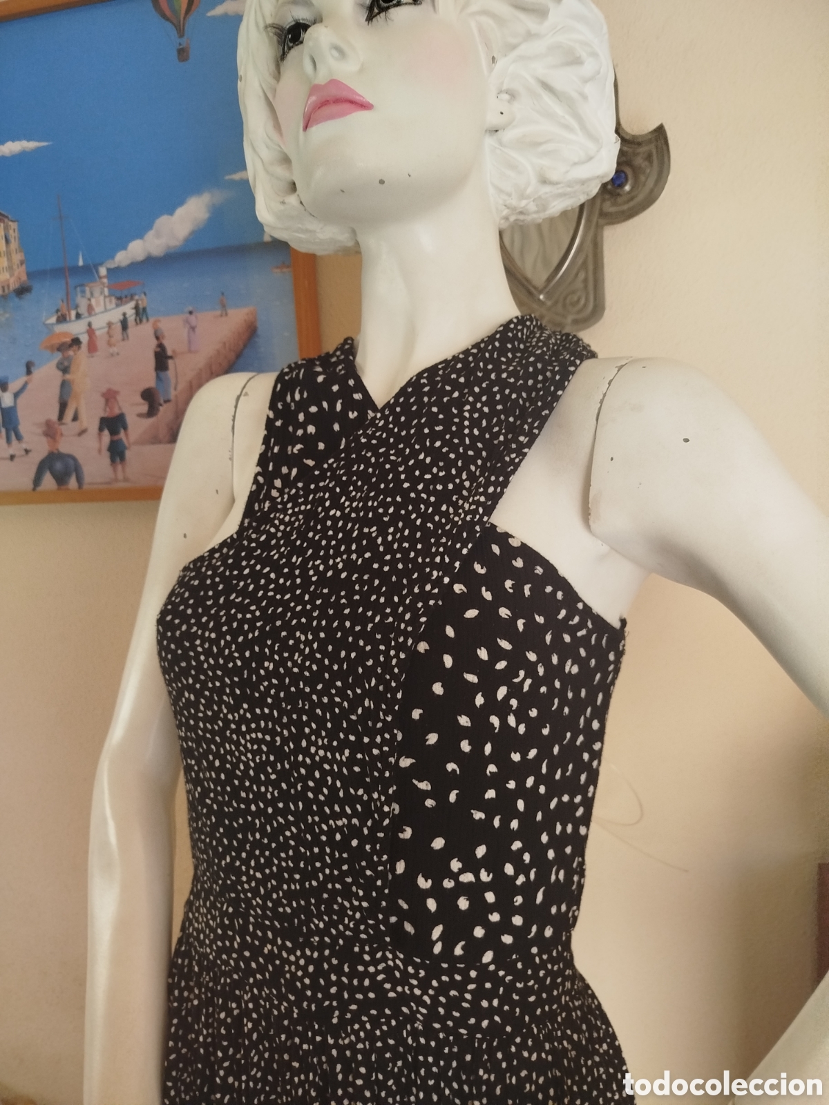 Vintage: Vestido lunares Oysho - Foto 3
