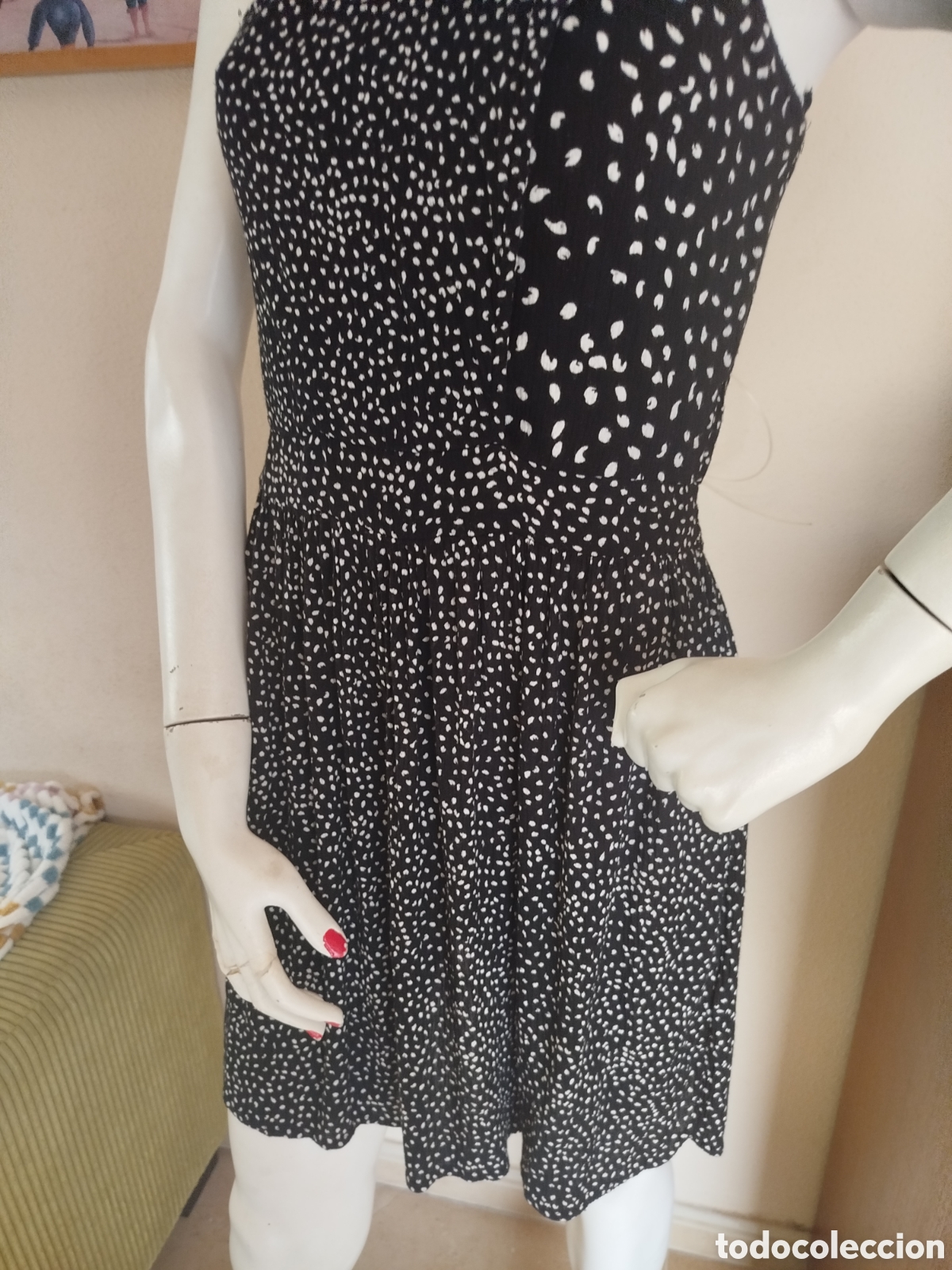 Vintage: Vestido lunares Oysho - Foto 4