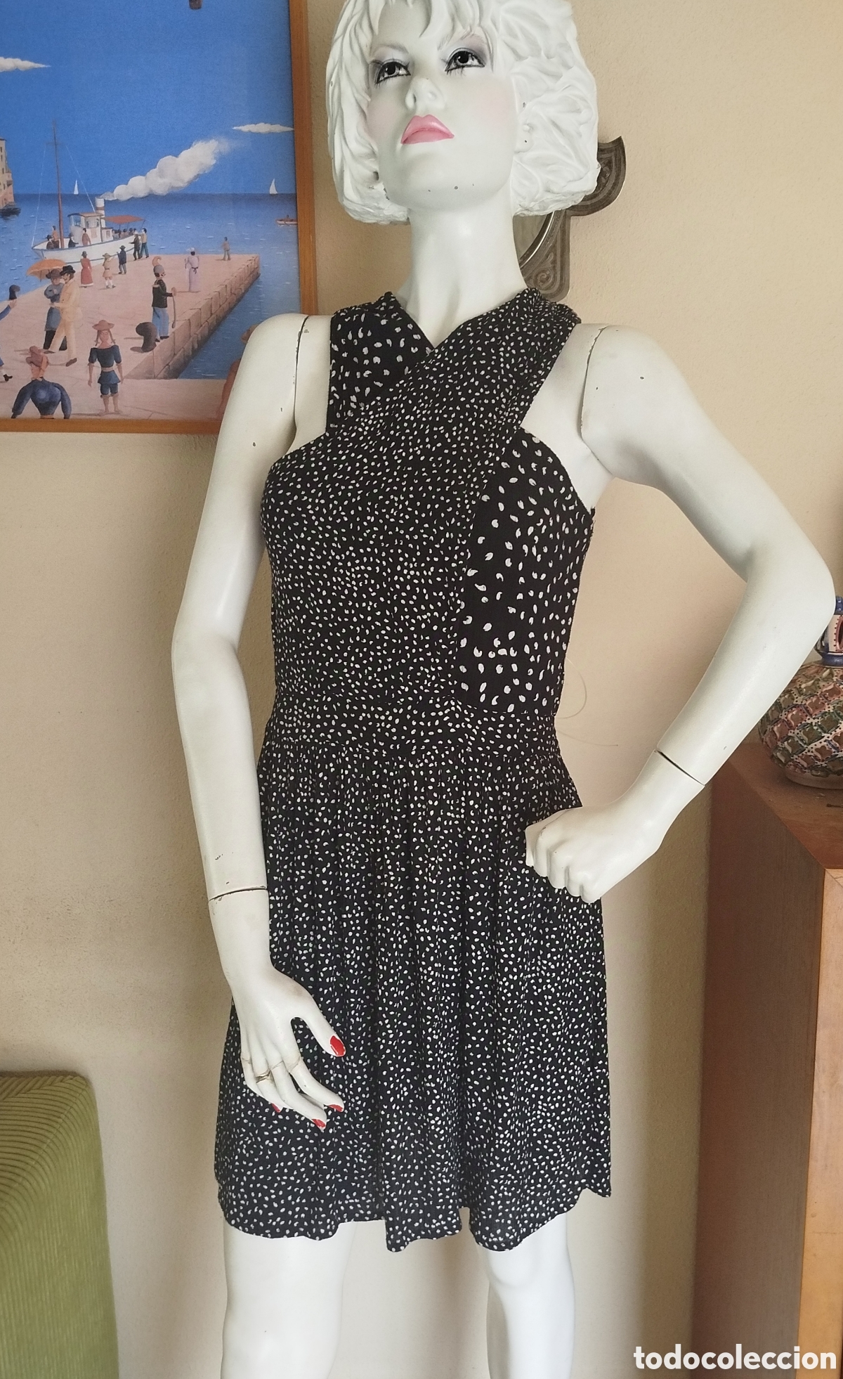 Vintage: Vestido lunares Oysho - Foto 1