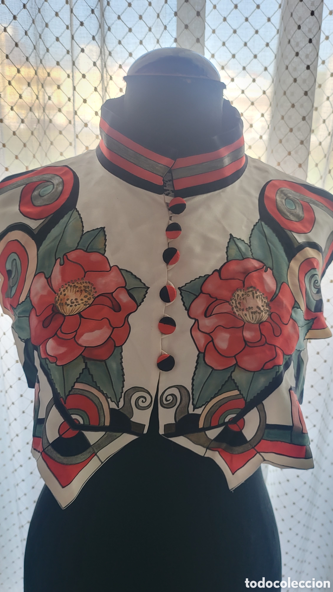 Vintage: CUELLO DE SEDA VINTAGE - Foto 5