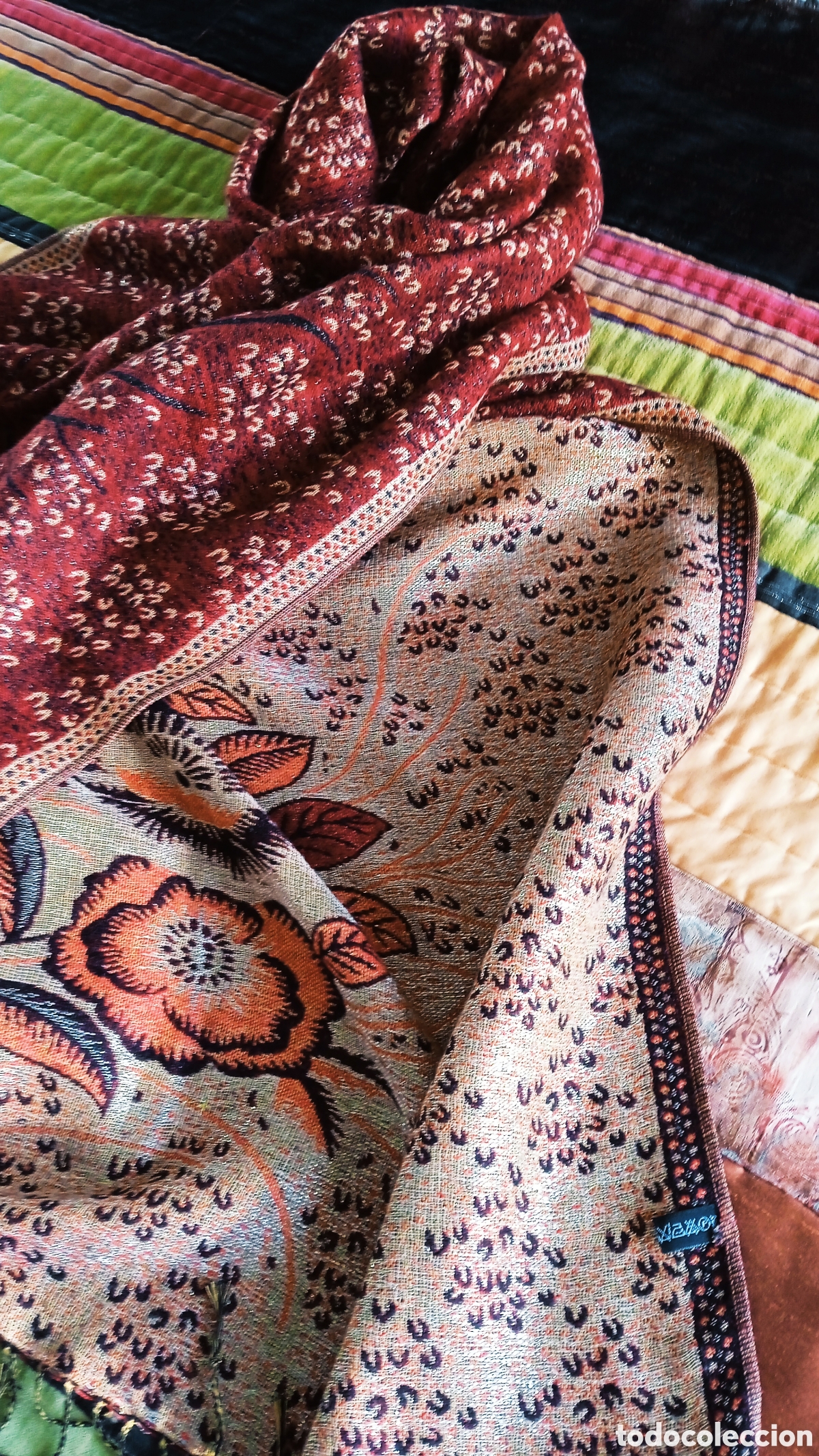 Vintage: Pa&ntilde;oleta mujer grande estampado floral - Foto 4