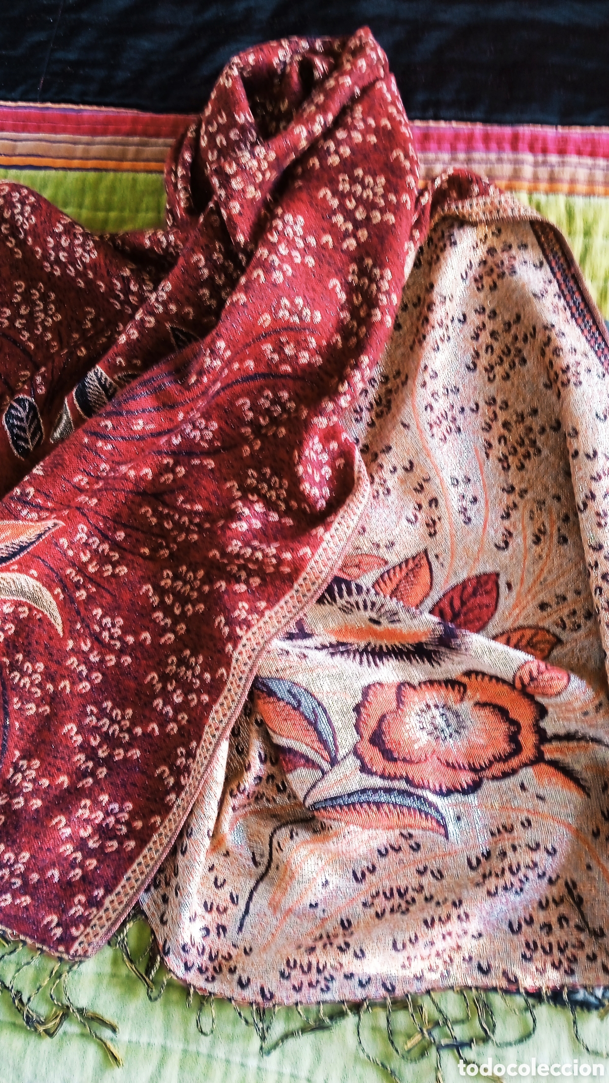 Vintage: Pa&ntilde;oleta mujer grande estampado floral - Foto 9