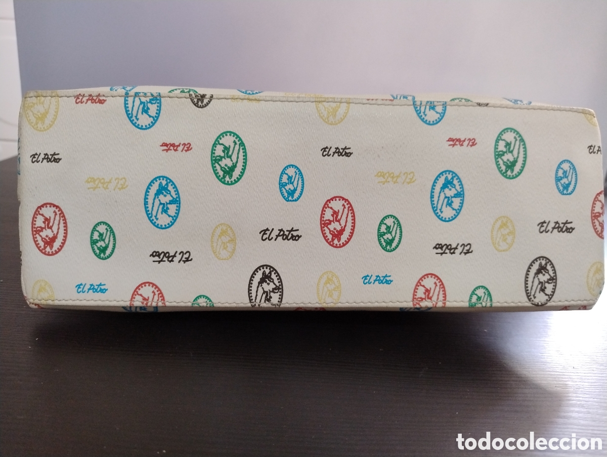 Vintage: Bolso de mano el potro de piel - Foto 7