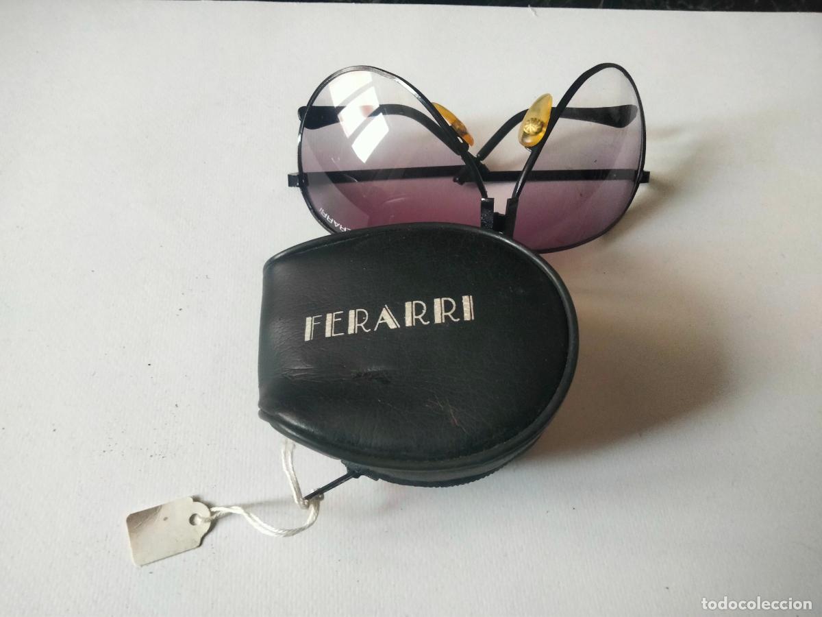 Vintage: Gafas de sol Ferrari. Plegables. - Foto 1