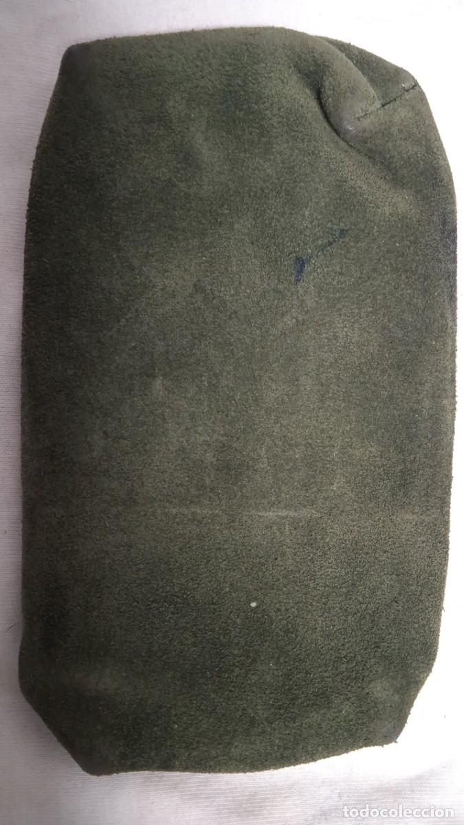Vintage: Antiguo monedero de ante Loewe. - Foto 3