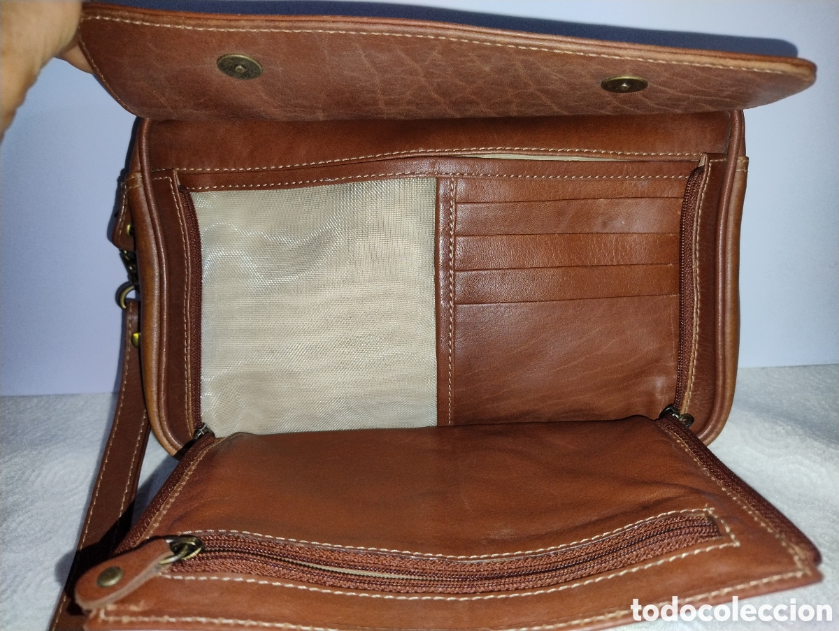 Vintage: Bolso de mano de hombre - Foto 6