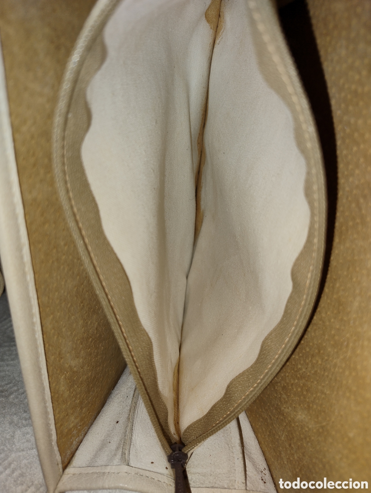 Vintage: Bolso de piel antiguo de mujer - Foto 3