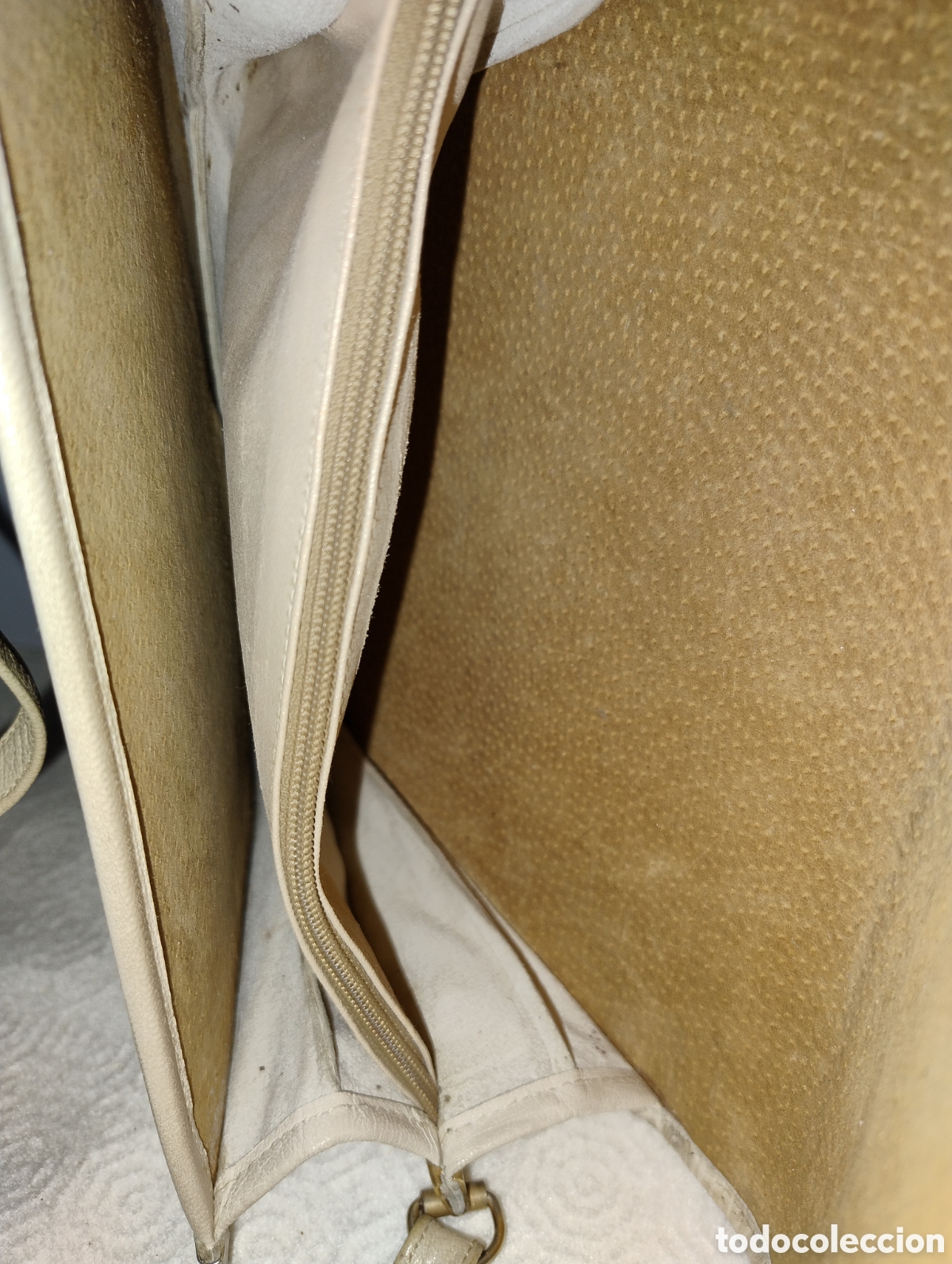 Vintage: Bolso de piel antiguo de mujer - Foto 4