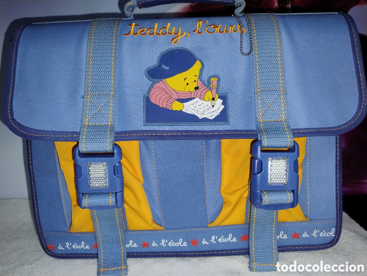 Vintage: Mochila escolar Teddy lours - Foto 1