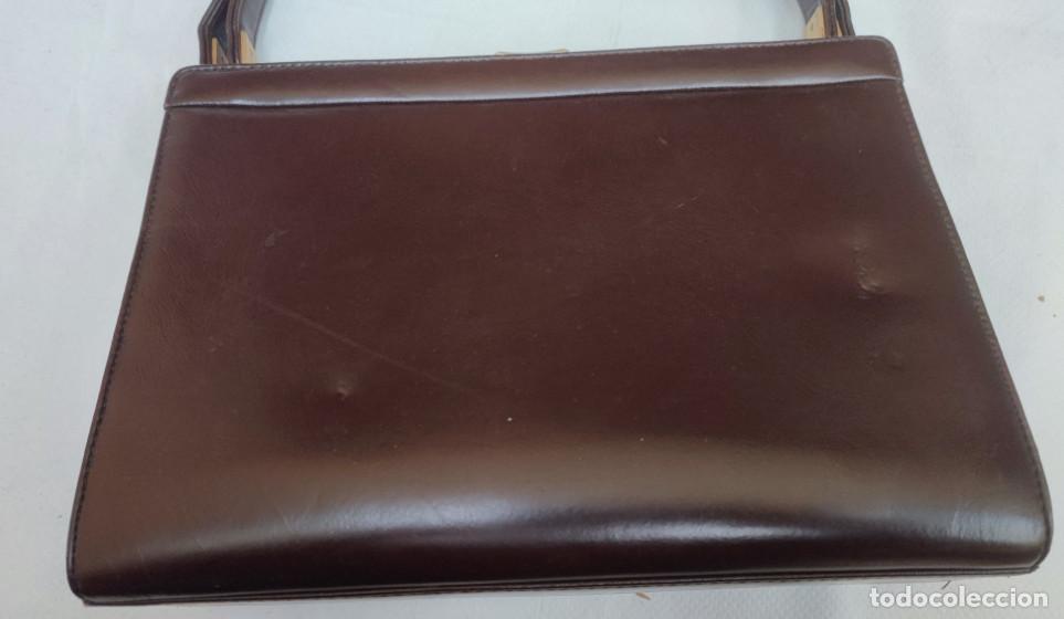 Vintage: BOLSO DE PIEL, VINTAGE - Foto 4