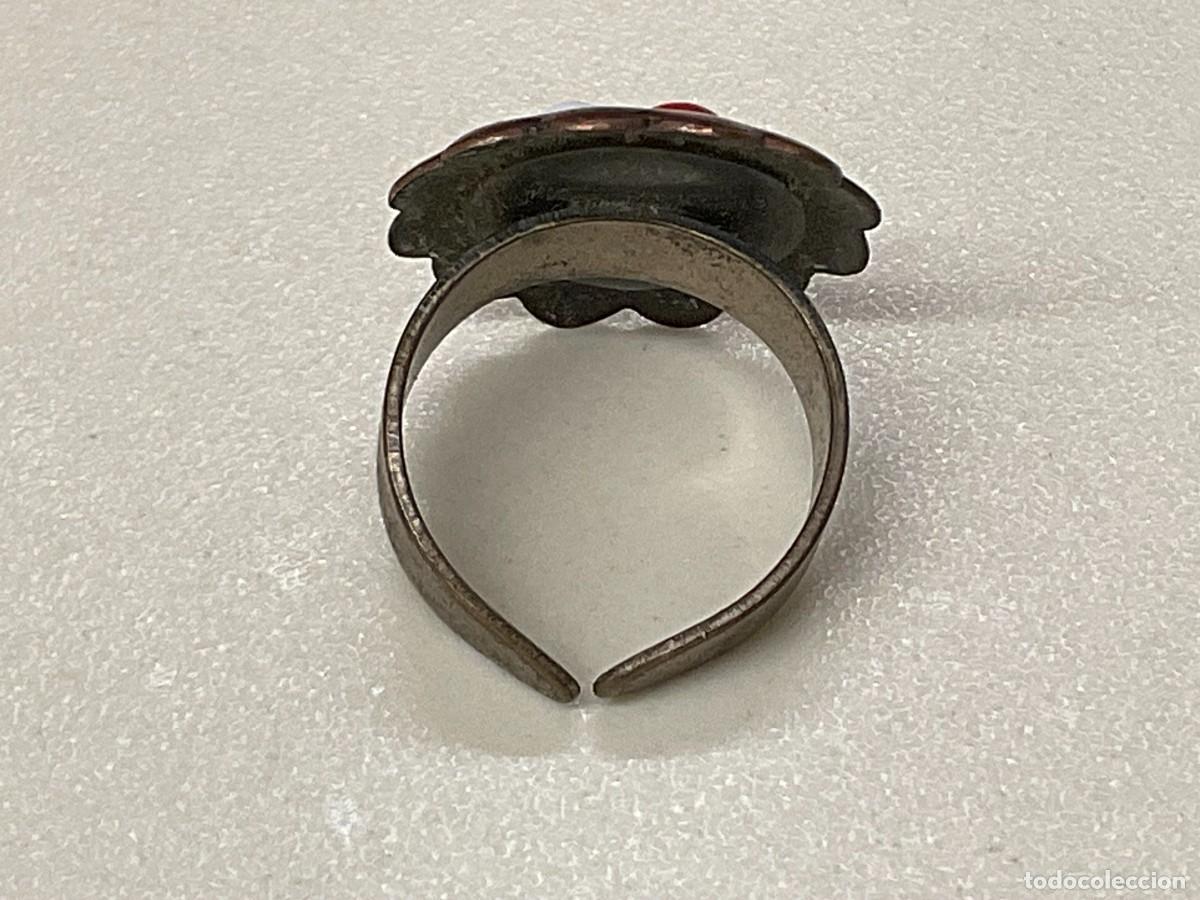 Vintage: Anillo vintage de esmalte - Foto 2