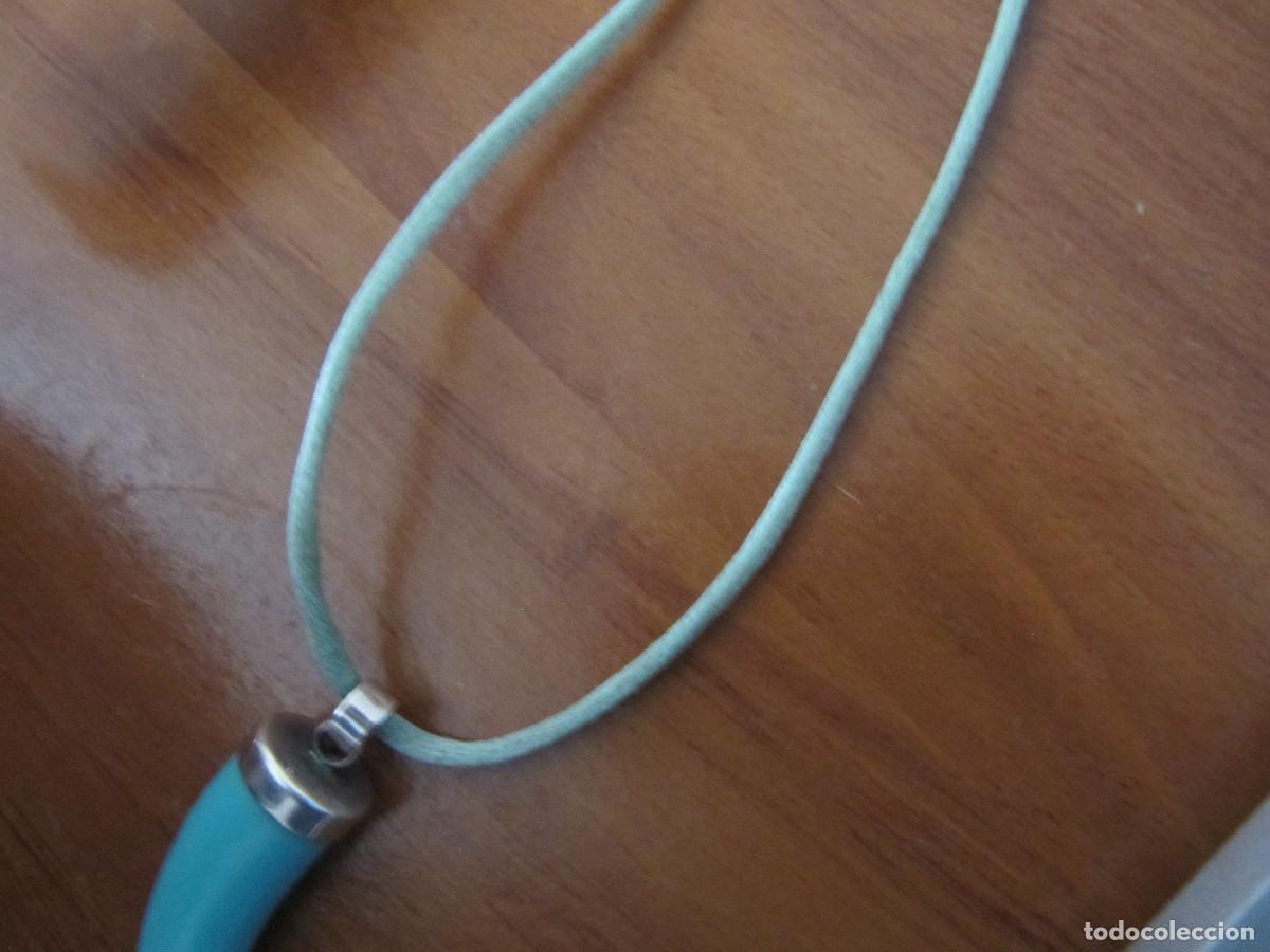 Vintage: COLGANTE CUERNO TURQUESA - Foto 9