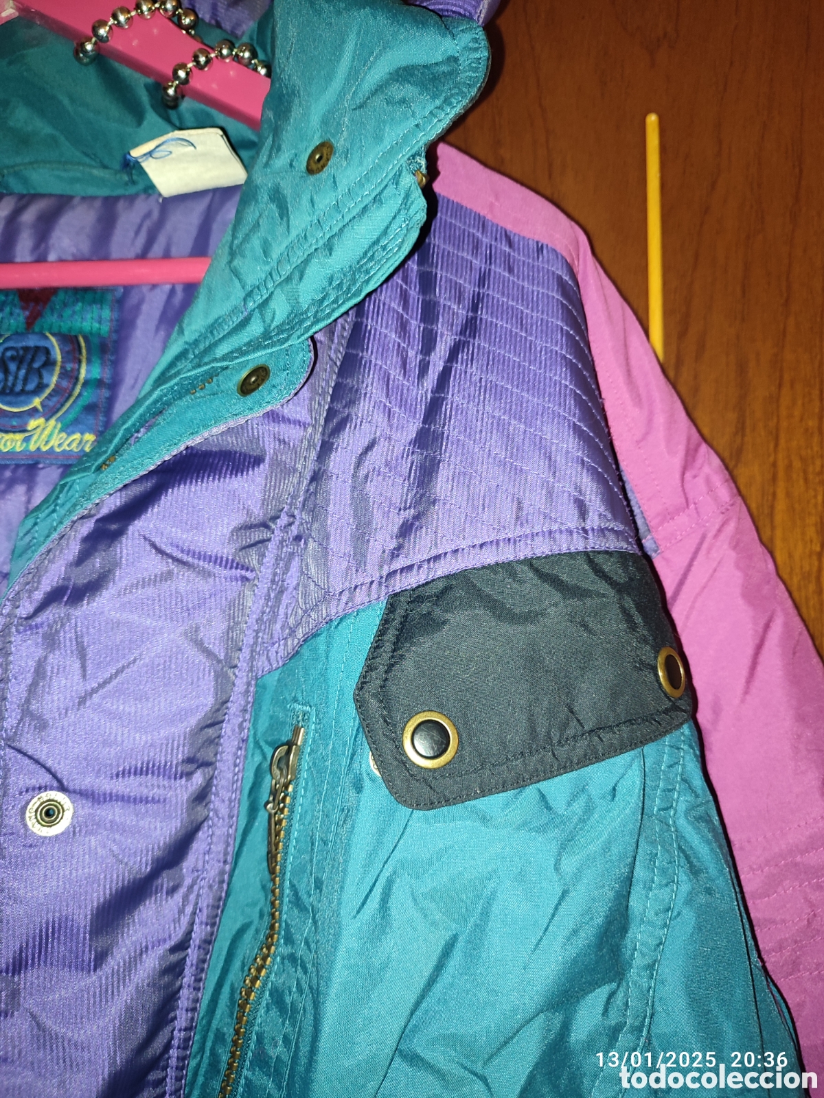 Vintage: Abrigo U.S.A de los 90s - Foto 3