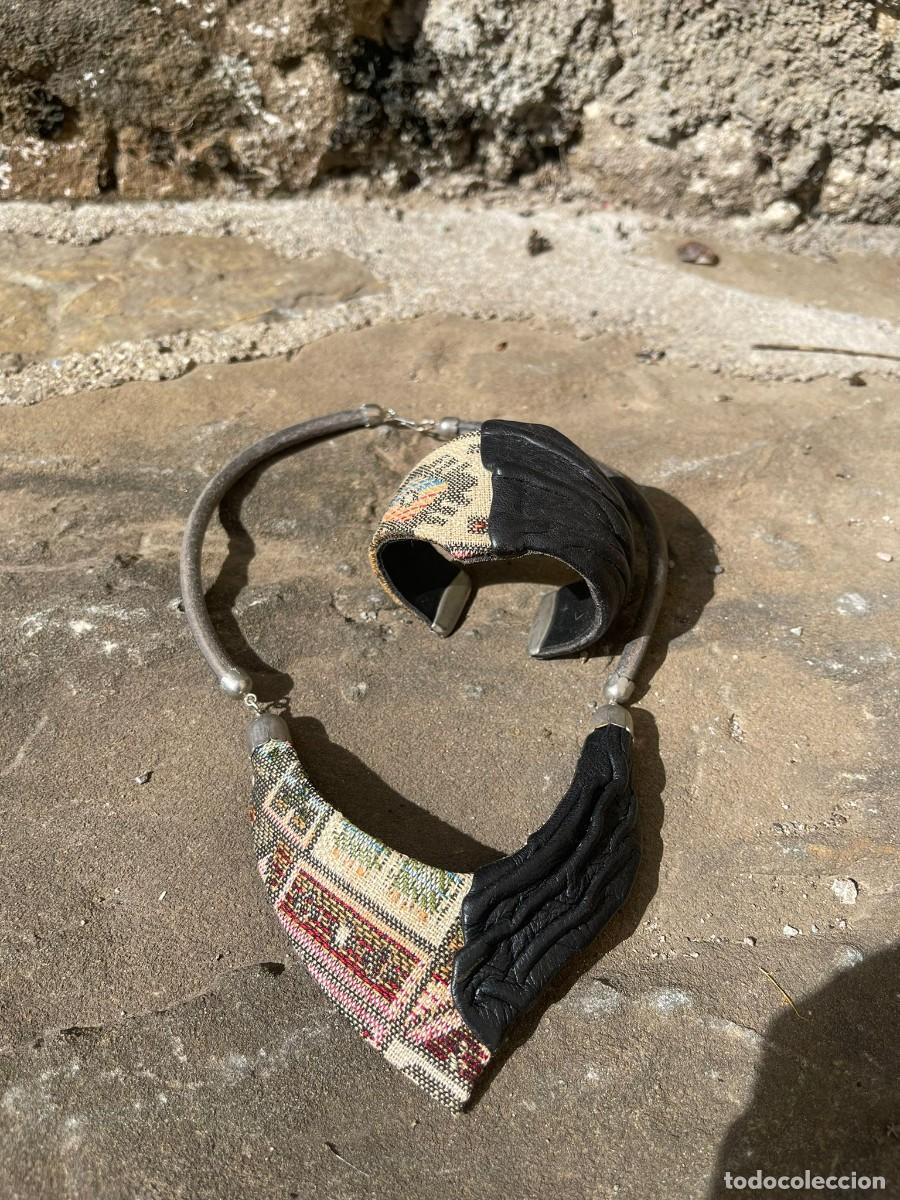 Vintage: JUEGO DE COLLAR Y PULSERA A&Ntilde;OS 80 - Foto 1