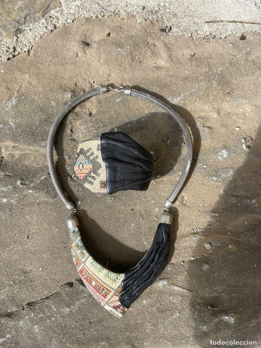 Vintage: JUEGO DE COLLAR Y PULSERA A&Ntilde;OS 80 - Foto 2