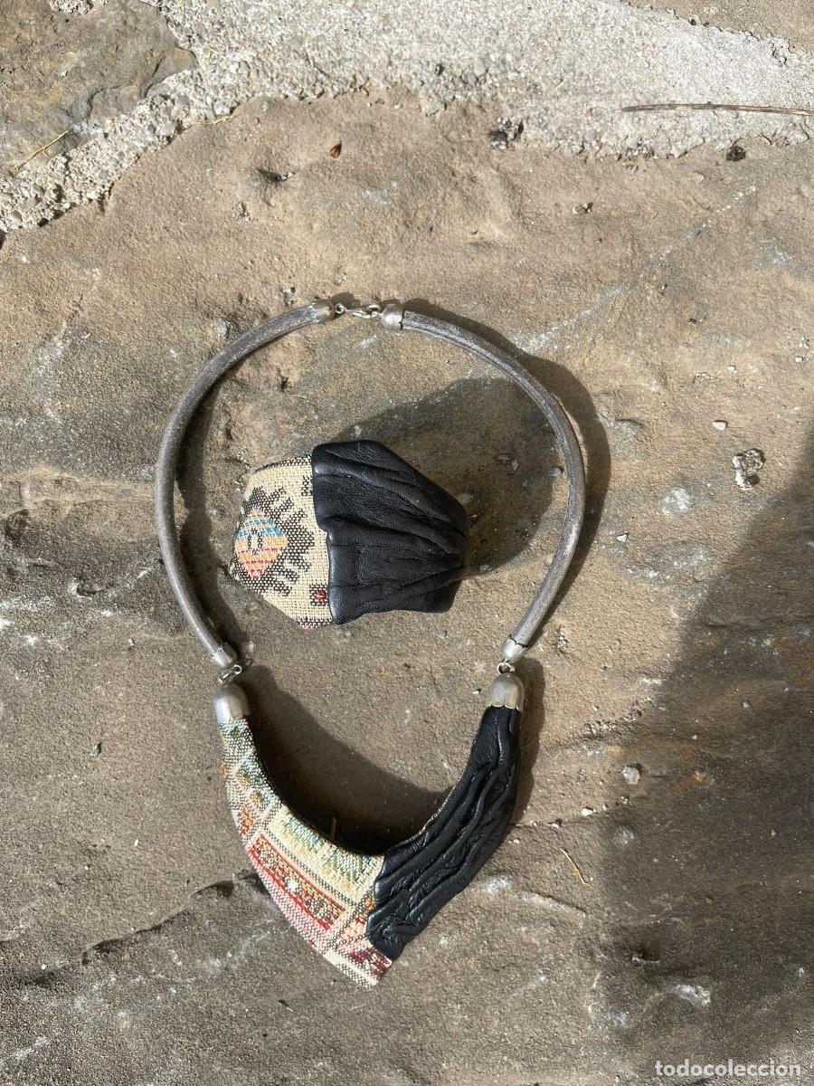 Vintage: JUEGO DE COLLAR Y PULSERA A&Ntilde;OS 80 - Foto 4