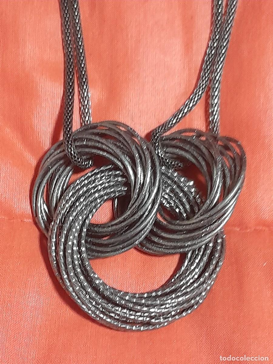 Vintage: COLLAR VINTAGE DE ACERO OSCURO - Foto 5