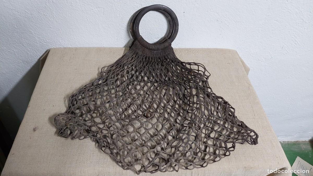 Vintage: Bolso vintage de la compra a ganchillo - Foto 1