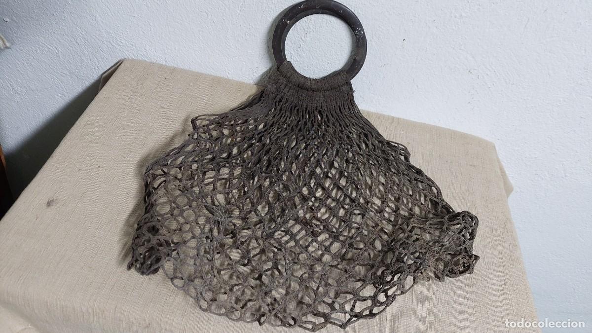 Vintage: Bolso vintage de la compra a ganchillo - Foto 2