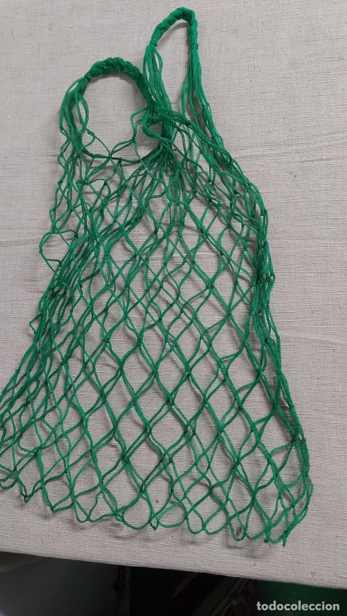 Vintage: Bolso vintage de la compra a ganchillo plastico - Foto 3