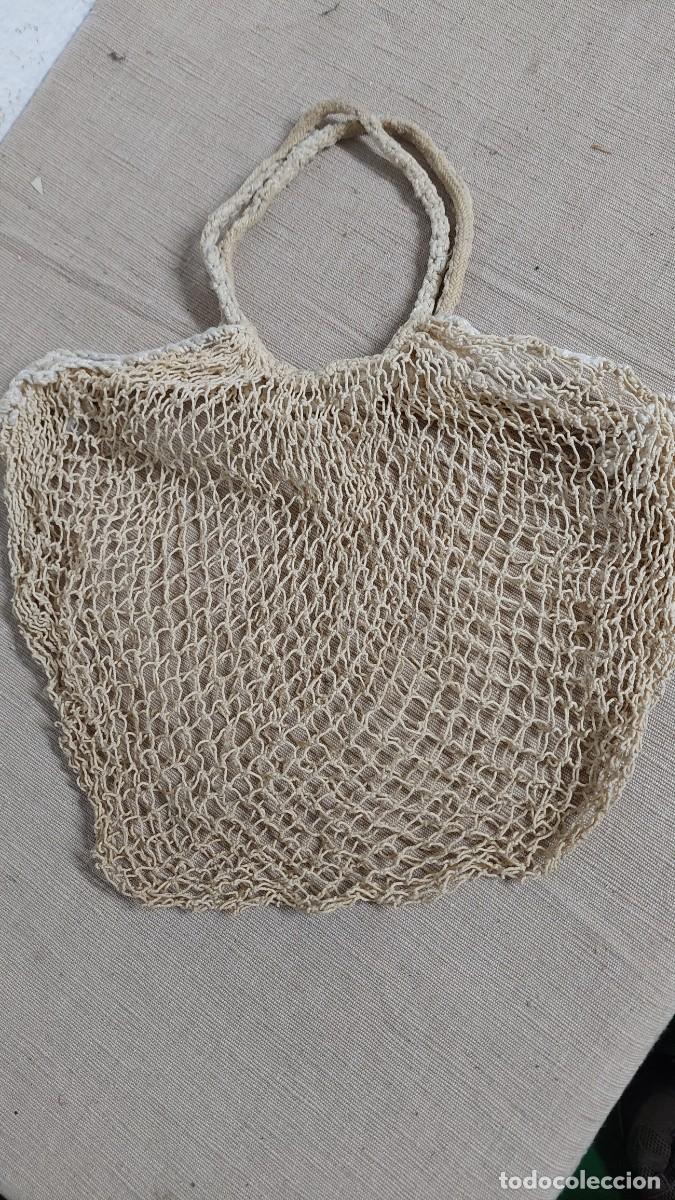 Vintage: Bolso vintage de la compra a ganchillo malla - Foto 1