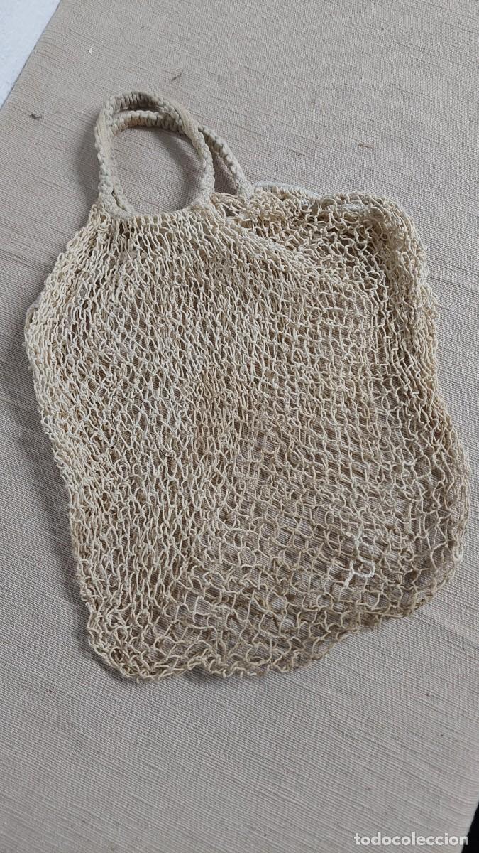 Vintage: Bolso vintage de la compra a ganchillo malla - Foto 1
