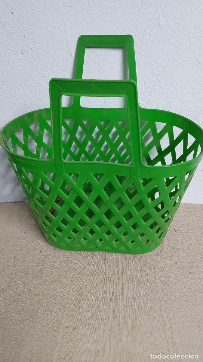 Vintage: Bolso vintage de la compra cesto - Foto 1