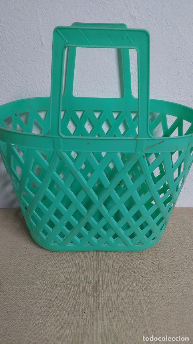 Vintage: Bolso vintage de la compra cesto - Foto 1