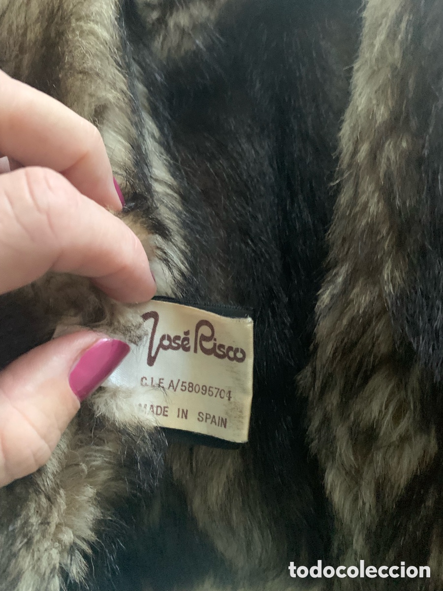 Vintage: Chaquet&oacute;n mouton Sara Navarro - Foto 6