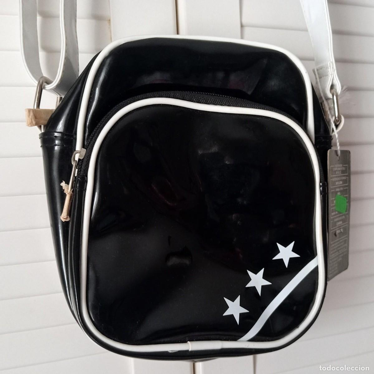 Vintage: BOLSO NEGRO CON ESTRELLAS - Foto 2