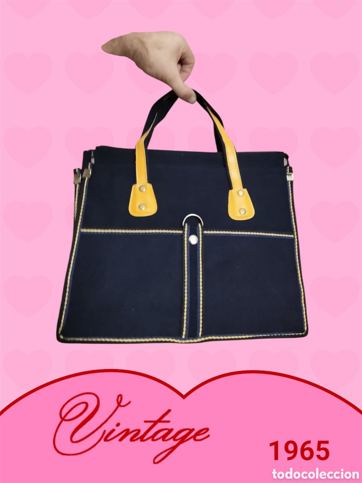 Vintage: Bolso Vintage Cartera. - Foto 3