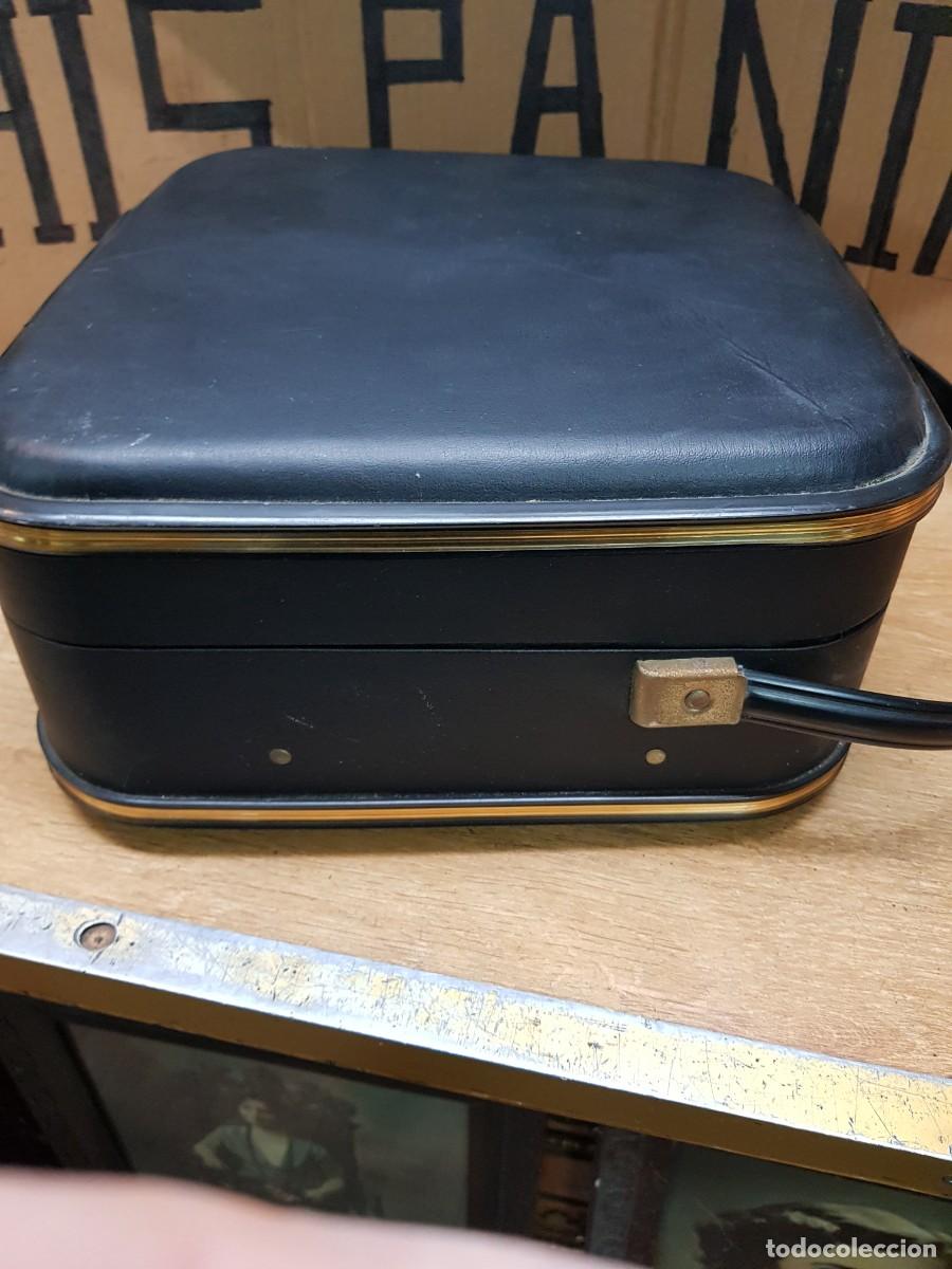 Vintage: MALETA DE POLIPIEL-CON SU LLAVE - Foto 6