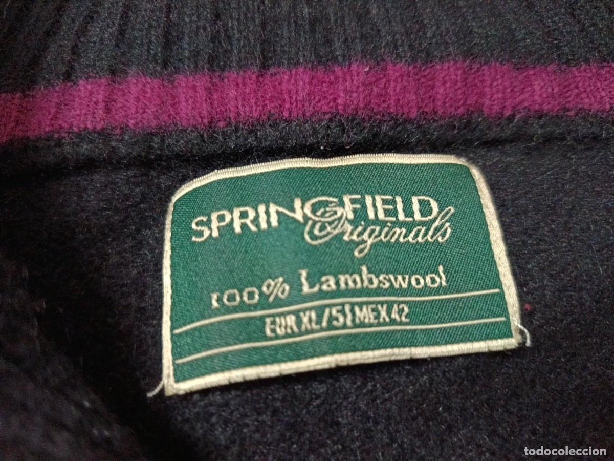 Vintage: JERSEY SPRINGFIELD 100% Lambwool TALLA XL - Foto 3