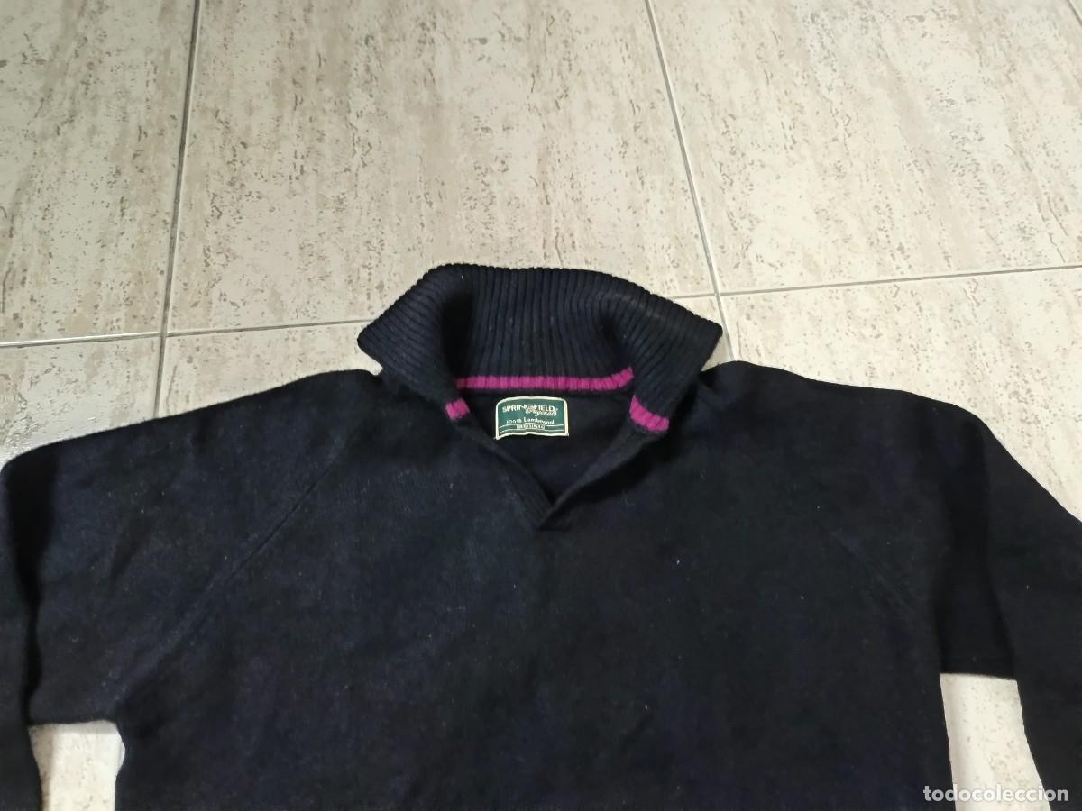 Vintage: JERSEY SPRINGFIELD 100% Lambwool TALLA XL - Foto 7