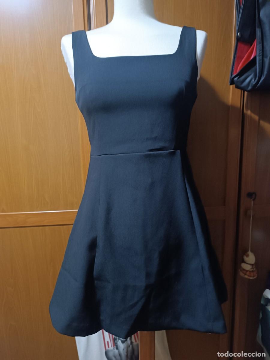 Vintage: Vestido corto negro de verano - Foto 1