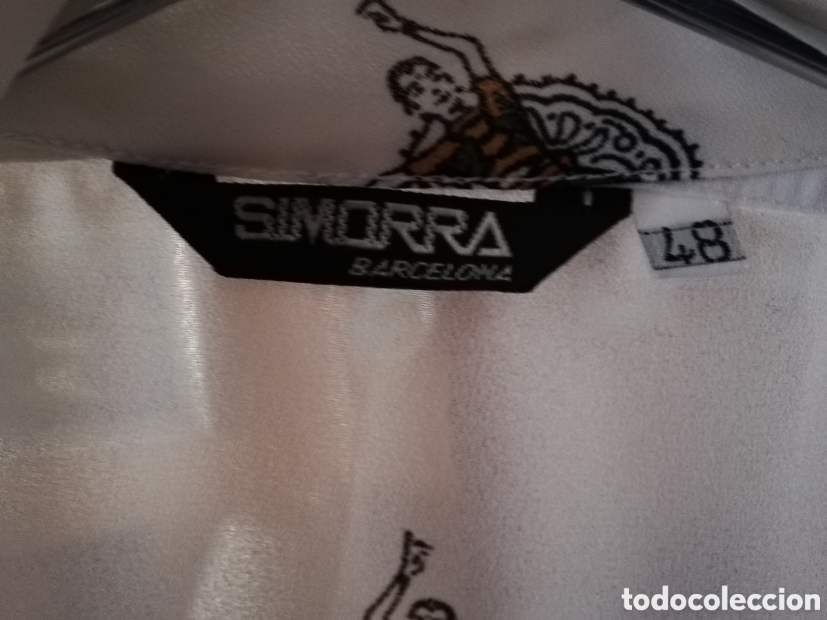 Vintage: BLUSA CON PA&Ntilde;UELO DE MUJER - SIMORRA - Foto 3