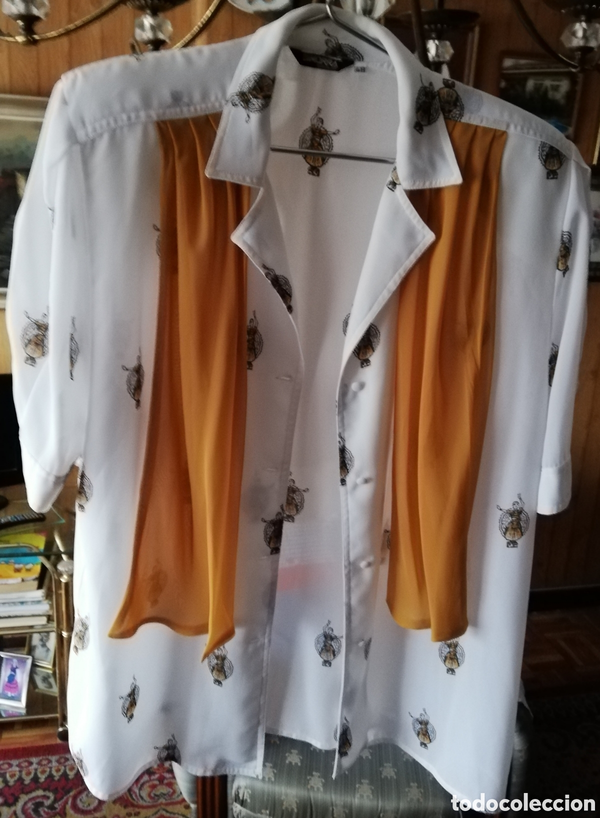 Vintage: BLUSA CON PA&Ntilde;UELO DE MUJER - SIMORRA - Foto 1