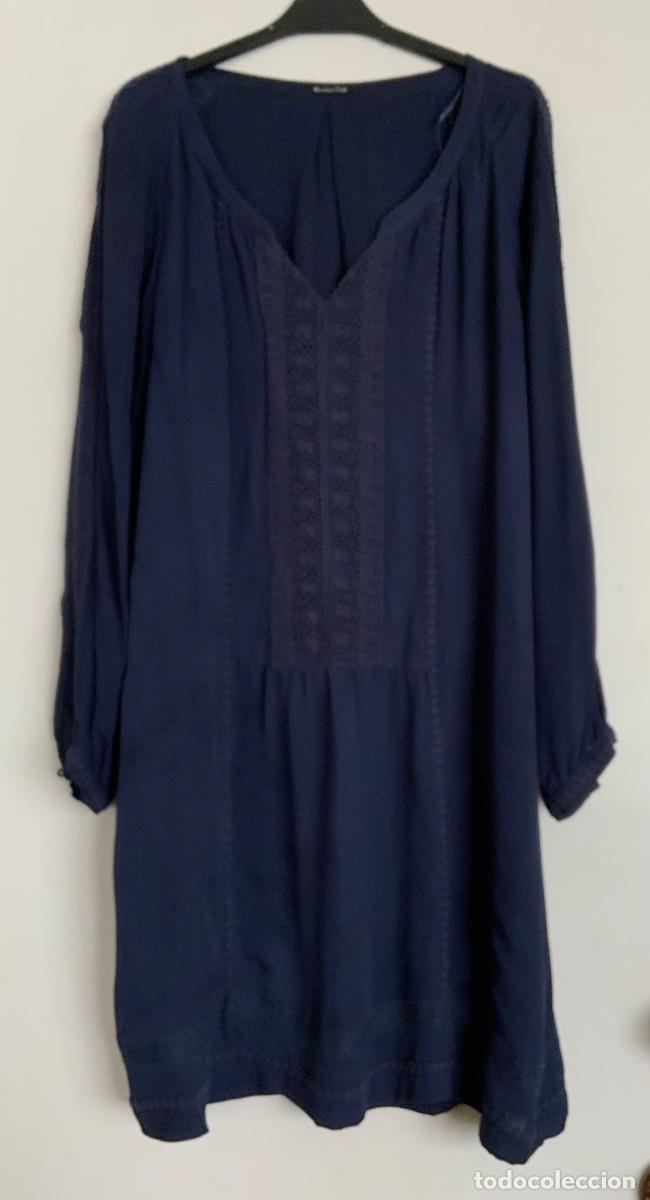 Vintage: VESTIDO DE SEDA MASSIMO DUTTI TALLA 44 - Foto 2